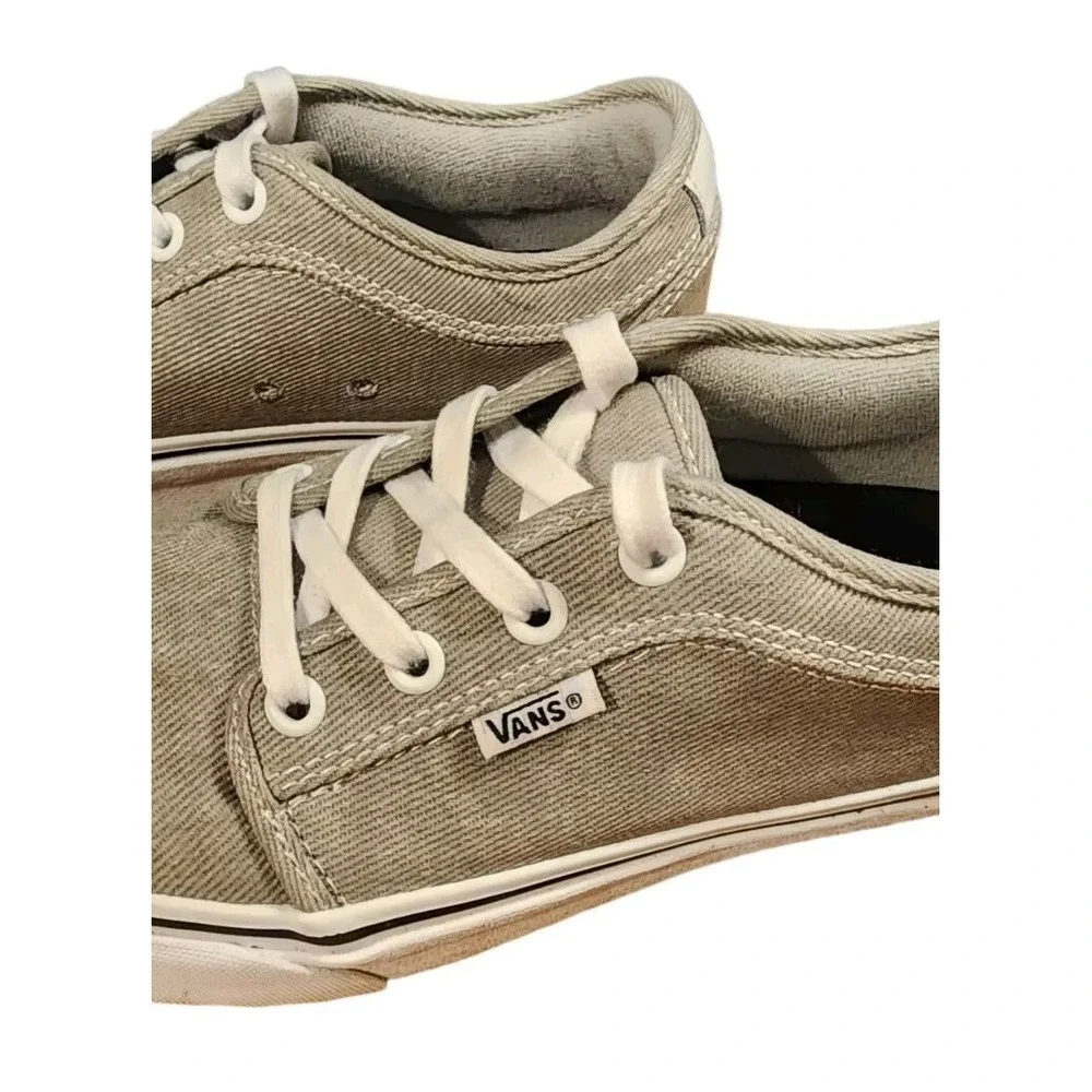 Vans Chukka Low Denim Gray Men's Size 6 VGC Lace-up Sneakers‎ Tennis Shoes